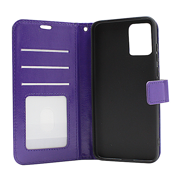 Crazy Horse Wallet Motorola Edge 30 Neo 5G Röd