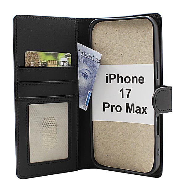Skimblocker iPhone 17 Pro Max Plånboksfodral Happy Cherry