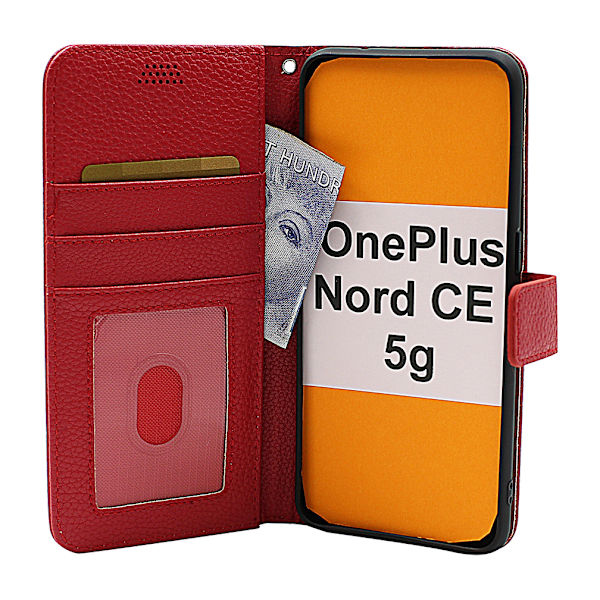 New Standcase Wallet OnePlus Nord CE 5G Hotpink