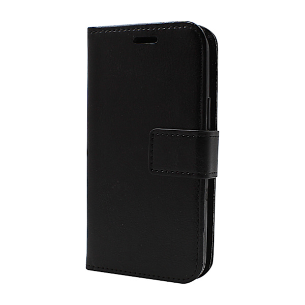 Crazy Horse Wallet iPhone 12 Mini (5.4) (Svart) Svart