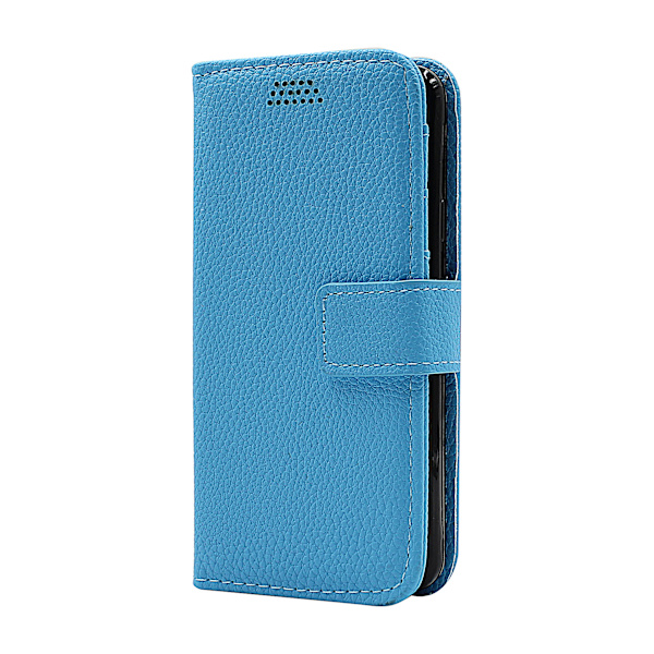 New Standcase Wallet Samsung Galaxy A3 2016 Ljusblå