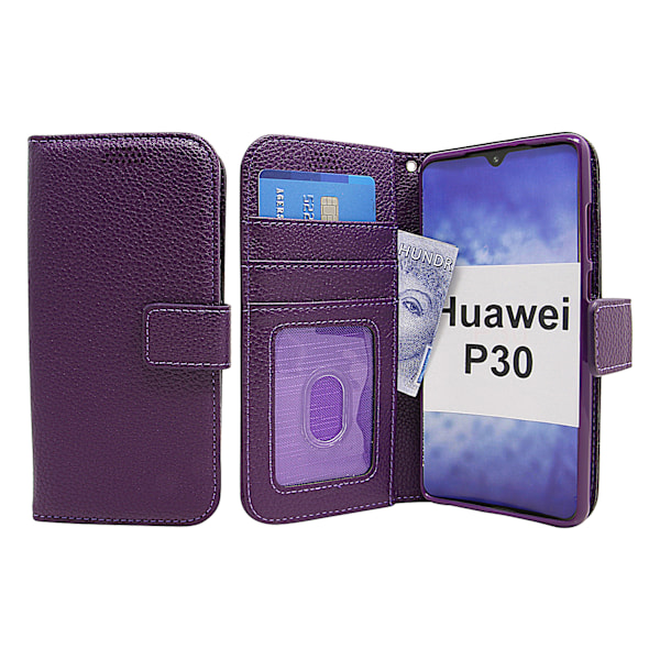New Standcase Wallet Huawei P30 Lila