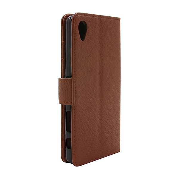 New Standcase Wallet Sony Xperia X (F5121) Brun