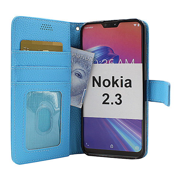 New Standcase Wallet Nokia 2.3 (Svart) Svart