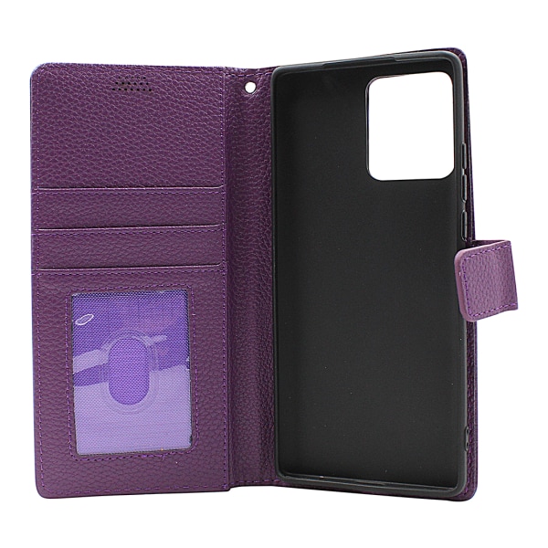 New Standcase Wallet Motorola Edge 30 Ultra 5G Svart