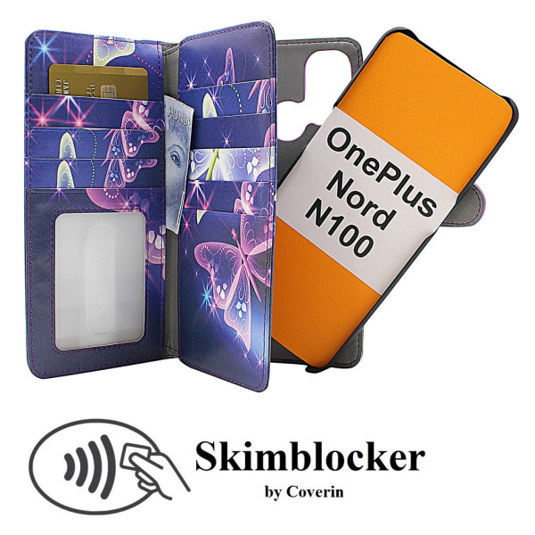 Skimblocker XL Magnet Designwallet OnePlus Nord N100