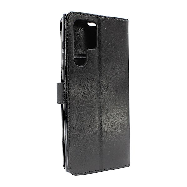 Crazy Horse Wallet Samsung Galaxy S22 Ultra 5G Lila
