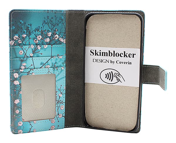 Skimblocker Samsung Galaxy S24 / S25 Plånboksfodral Design