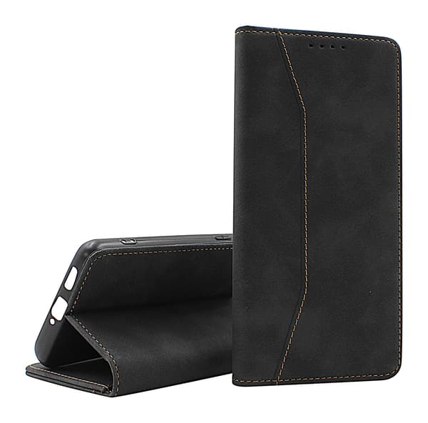 Fancy Standcase Wallet Samsung Galaxy A12 Brun