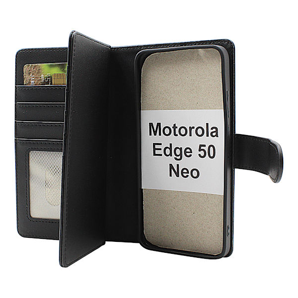 Skimblocker Motorola Edge 50 Neo XL Magnet Plånboksfodral