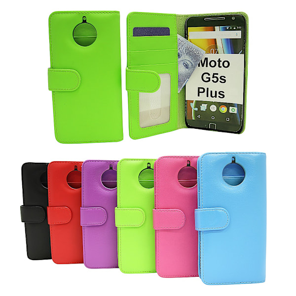 Plånboksfodral Moto G5s Plus (XT1806) Grön