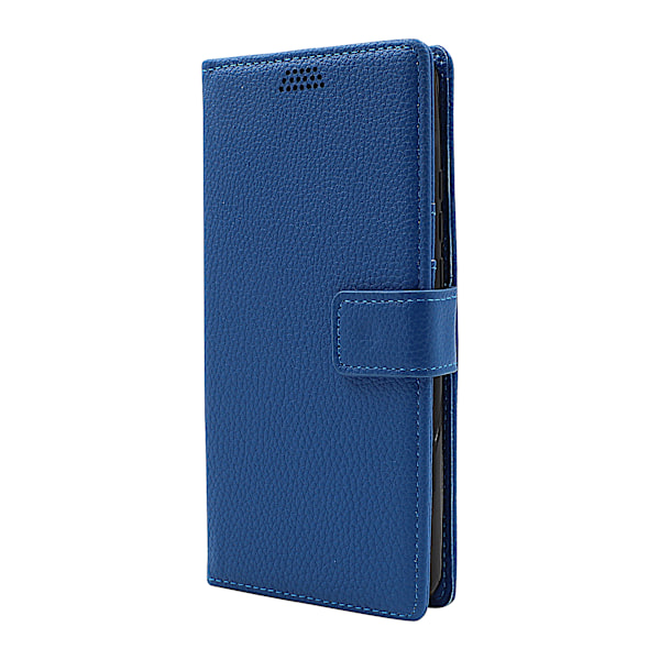 New Standcase Wallet Motorola One Hyper Blå