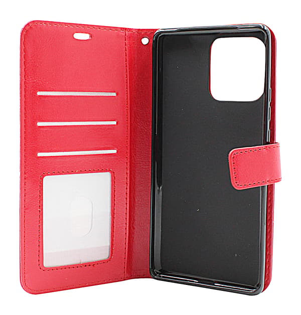 Crazy Horse Wallet Motorola Edge 40 Pro 5G Röd