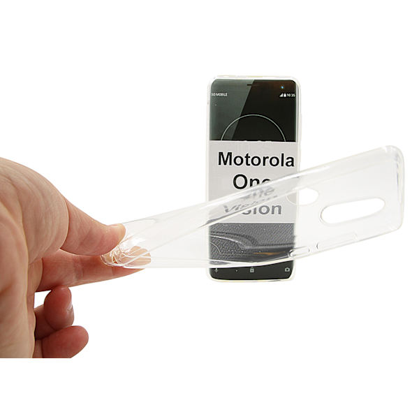 Ultra Thin TPU Skal Motorola One Vision