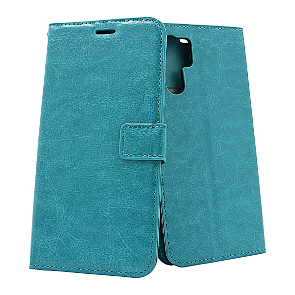 Crazy Horse Wallet Huawei P30 Pro (VOG-L29) Turkos