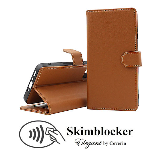 Skimblocker Samsung Galaxy S24 FE Plånboksfodral Svart