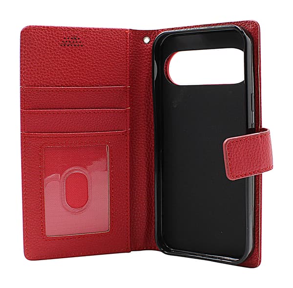 New Standcase Google Pixel 9 Pro 5G Plånboksfodral Hotpink
