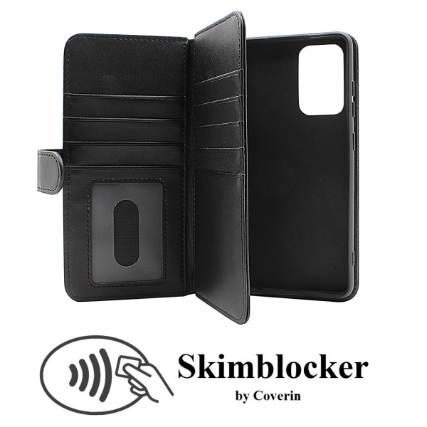 Skimblocker XL Wallet Samsung Galaxy A52 5G Svart