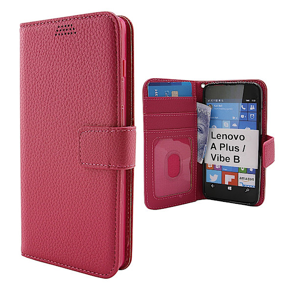 New Standcase Wallet Lenovo B / Vibe B (A2016a40) Hotpink
