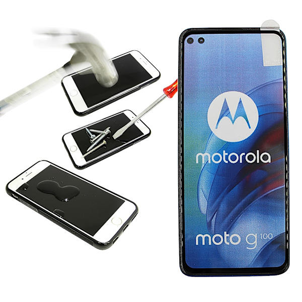 Full Frame Glas skydd Motorola Moto G100