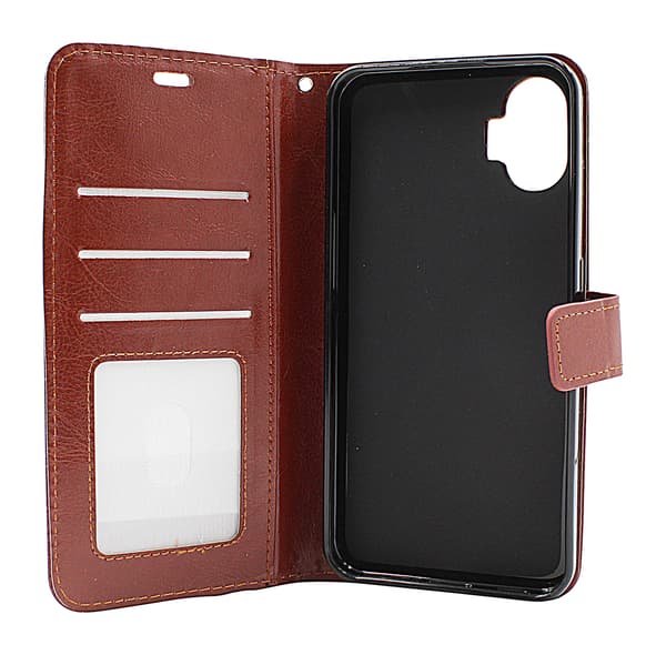 Crazy Horse Wallet Nothing Phone (1) Grön