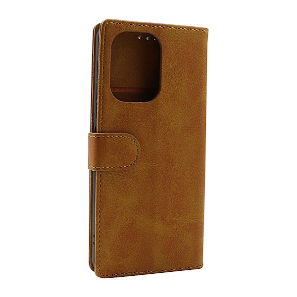 Zipper Standcase Wallet Xiaomi Redmi 13C Brun