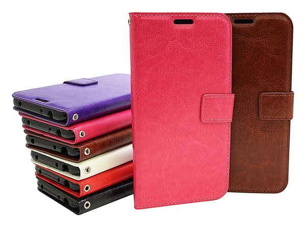 Crazy Horse Wallet Xiaomi Redmi 5 Plus Brun
