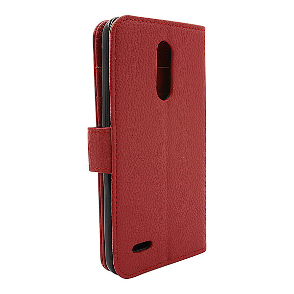 New Standcase Wallet LG K11 (LMX410) Röd