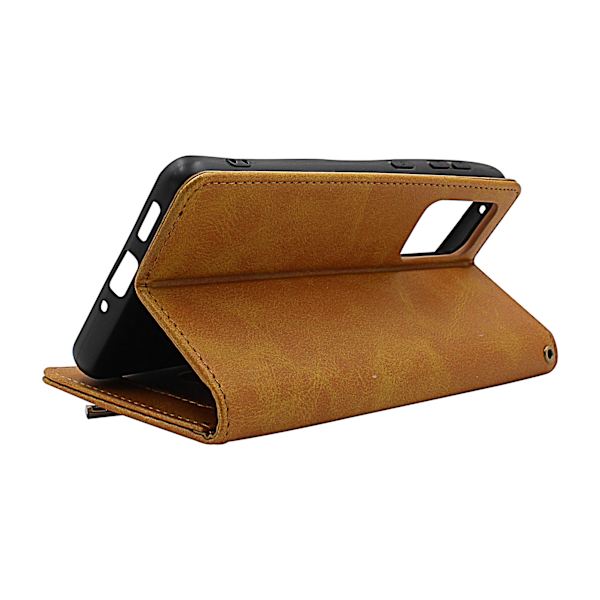 Zipper Standcase Wallet Samsung Galaxy A33 5G (A336B) Brun