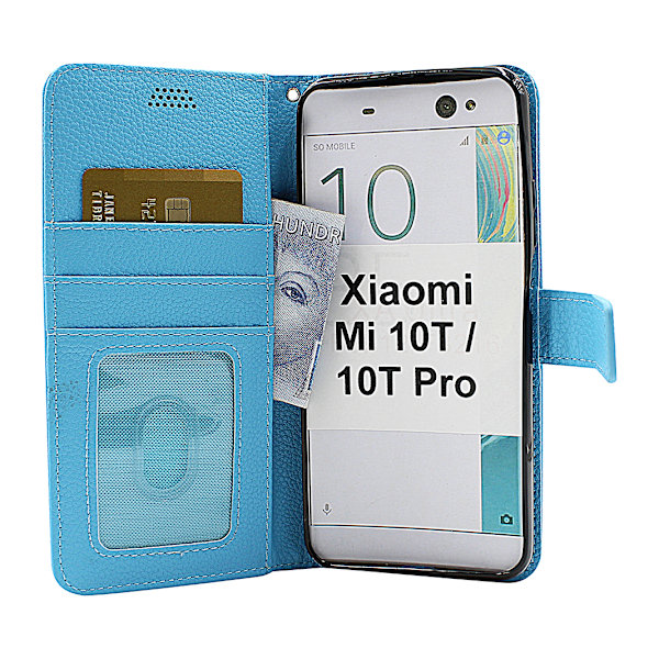 New Standcase Wallet Xiaomi Mi 10T / Mi 10T Pro (Svart) Svart