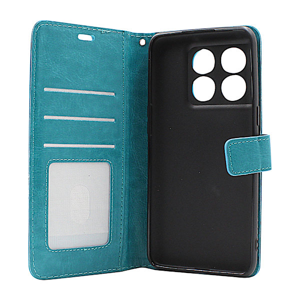 Crazy Horse Wallet OnePlus 10T 5G Brun