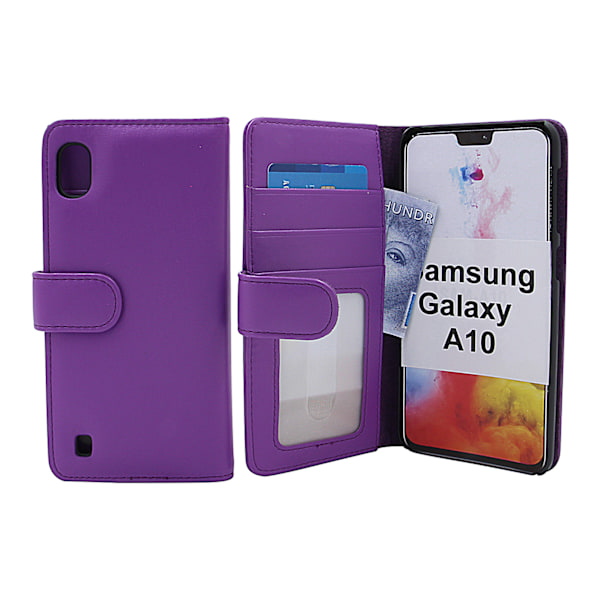 Skimblocker Plånboksfodral Samsung Galaxy A10 (A105F/DS) Lila