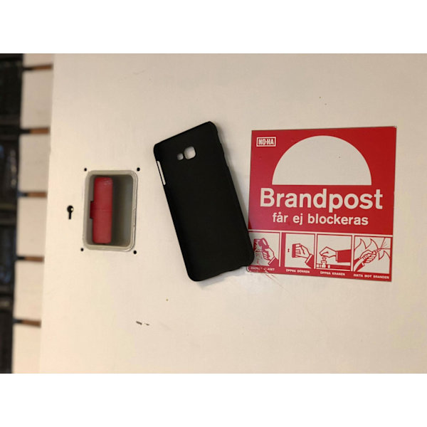 Skimblocker Magnet Wallet Samsung Galaxy J4 Plus (J415FN/DS) Svart