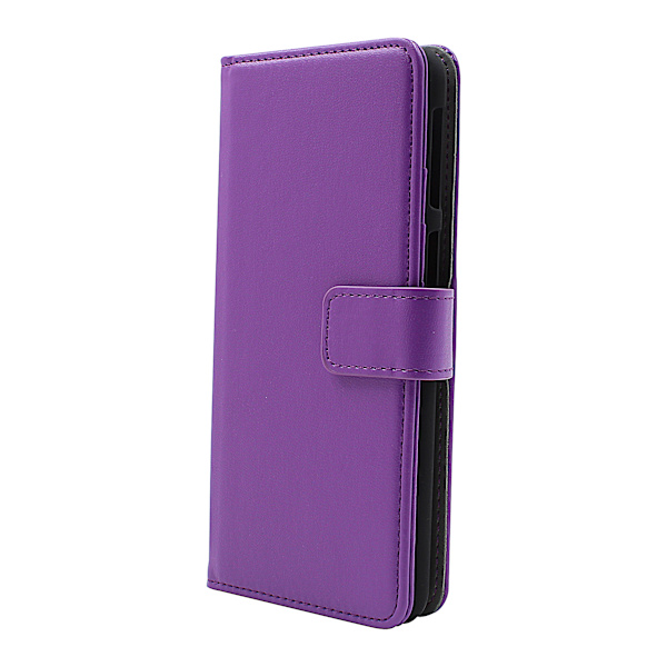 Skimblocker Magnet Wallet Samsung Galaxy M20 (M205F) Lila