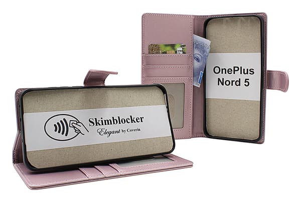 Skimblocker OnePlus Nord 5 Plånboksfodral Happy Cherry