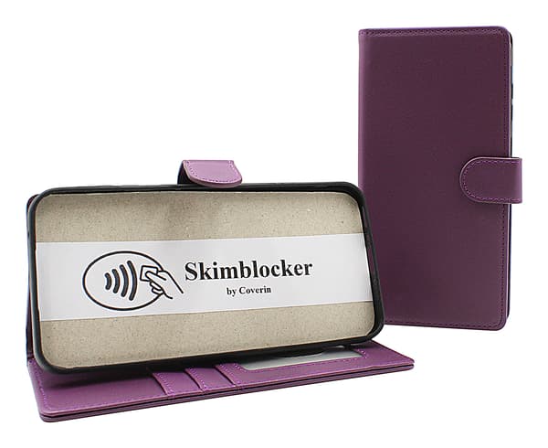 Skimblocker iPhone 12 Pro (6.1) Magnet Plånboksfodral