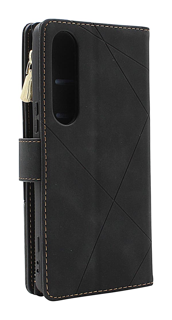 XL Sony Xperia 1 VI 5G Lyx Plånboksfodral Brun