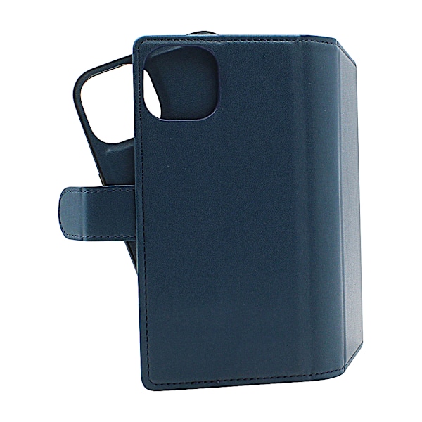 Skimblocker iPhone 13 / 14 Magnet Plånboksfodral Petrol