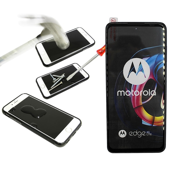 Full Frame Glas skydd Motorola Edge 20 Lite