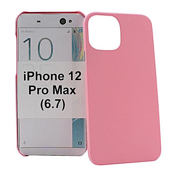 Hardcase iPhone 12 Pro Max (6.7) Ljusrosa