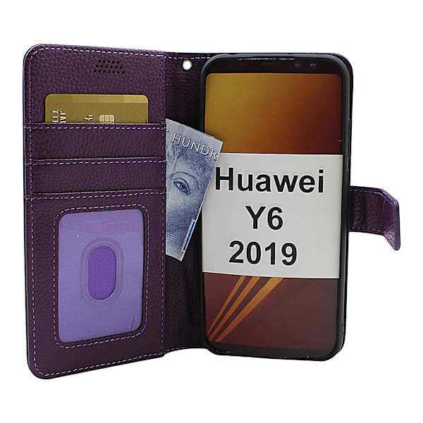 New Standcase Wallet Huawei Y6 2019 Lila