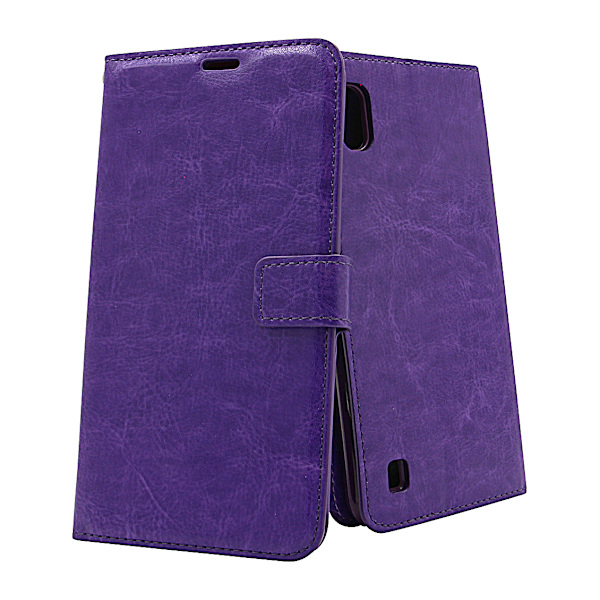 Crazy Horse Wallet Samsung Galaxy A10 (A105F/DS) Lila