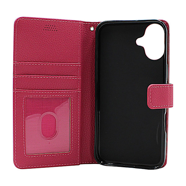 New Standcase iPhone 16 Plus Plånboksfodral Brun