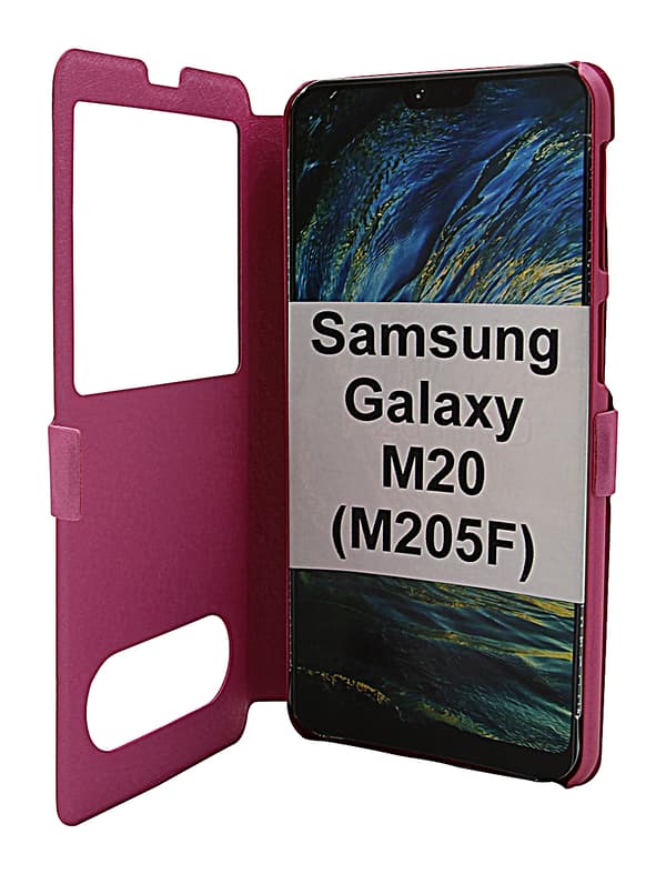 Flipcase Samsung Galaxy M20 (M205F) Hotpink