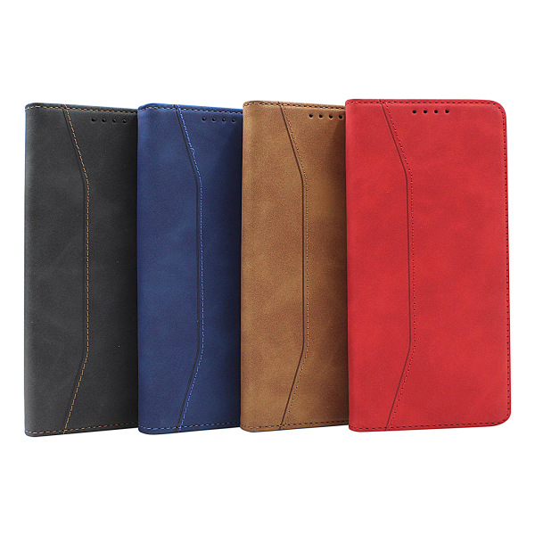 Fancy Standcase Wallet Samsung Galaxy A12 Svart