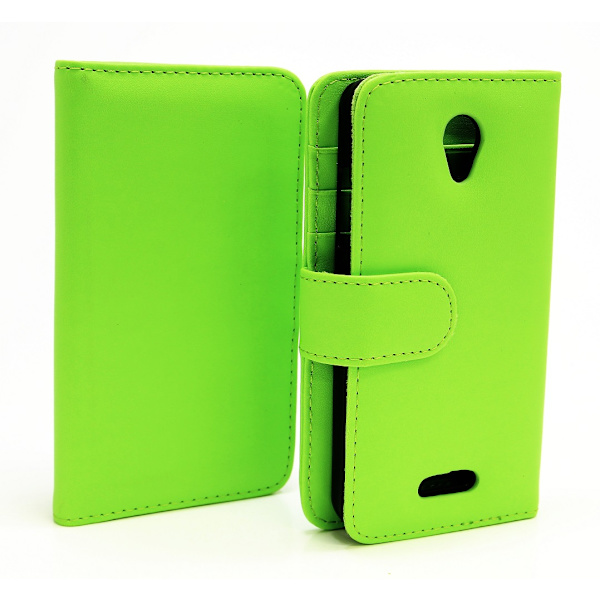 Plånboksfodral Lenovo B / Vibe B Grön J263