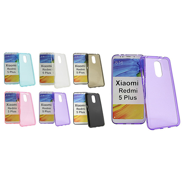 TPU skal Xiaomi Redmi 5 Plus Svart