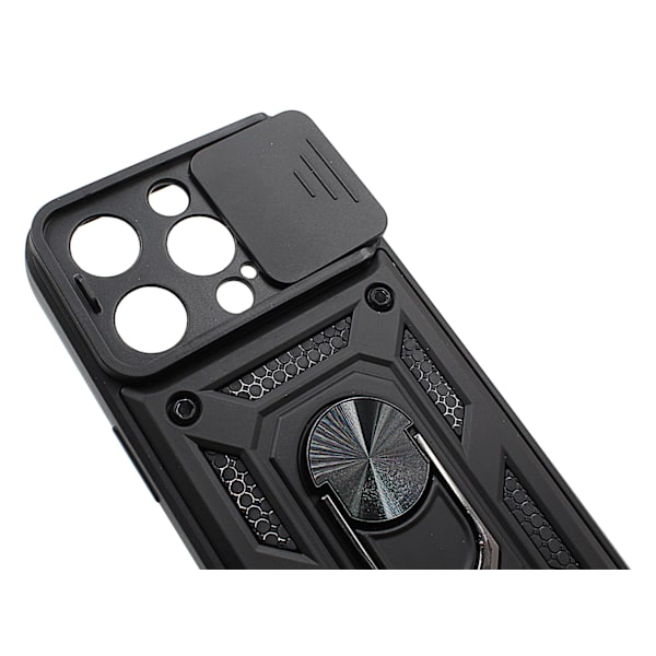 TPU Tough Slide Case iPhone 15 Pro Blå