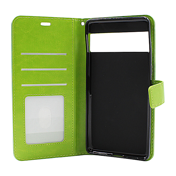 Crazy Horse Wallet Google Pixel 7 Pro 5G Svart
