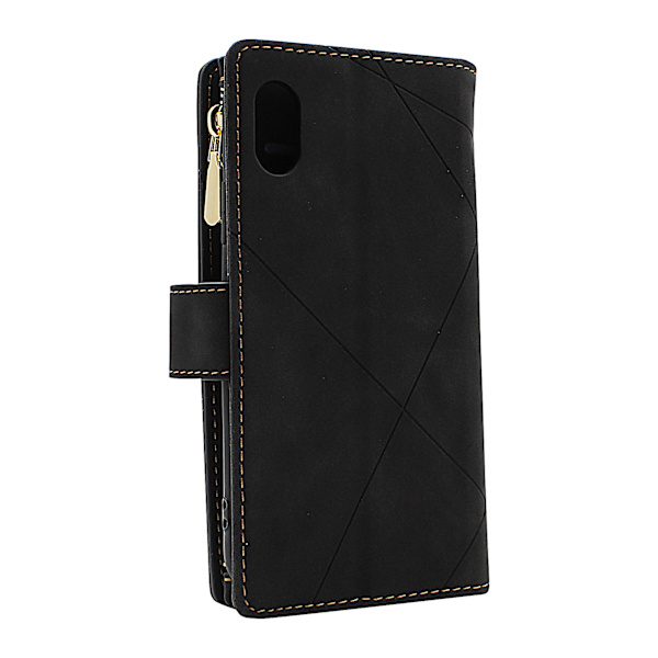 XL Standcase Lyxfodral iPhone X/Xs Marinblå